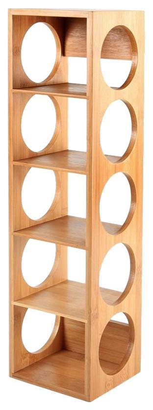 Traditional Freestanding Wine Rack, Solid Wood Perfect for Placing