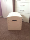 Traditional Large Storage Chest, Unpainted Wood DL Traditional