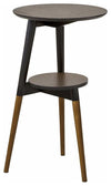 Traditional Side End Table in MDF Table Top and Rubber Wood Legs DL Traditional