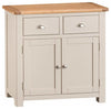 Traditional Sideboard, Oak Painted Solid Wood With Doors and 2-Storage Drawer DL Traditional
