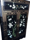 Traditional Storage Cabinet, MDF With Drawer, Blossom Oriental Chinese Design DL Traditional