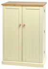 Traditional Storage Cabinet, Rubberwood With Adjustable Internal MDF Shelves DL Traditional