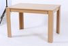 Traditional Stylish Dining Table, Oak Finished Solid Wood With Square Legs DL Traditional