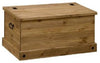 Traditional Stylish Storage Chest in Solid Pine Wood With Waxed Finish DL Traditional