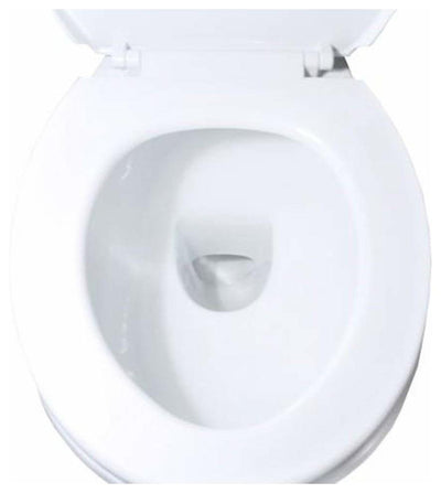 Traditional White Ceramic Toilet and Basin with 1 Tap Hole and Pedestal Design DL Traditional