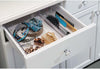 Transparent Storage Tray, Plastic, Rectangular Shape Great to Provide Storage DL Modern