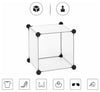 Wardrobe Cube Organiser, Plastic With Hanging Rails, Simple Modern Design DL Modern