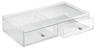 Wide Storage Box, Plastic With Drawers to Provide Practical Storage Space DL Traditional