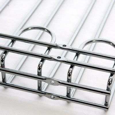 Wine Glass Hanging Rack in Chrome Plated Steel, Simple Modern Design DL Modern